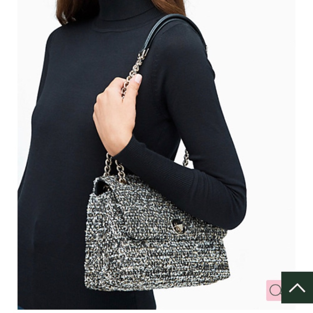 * RARE * Gorgeous tweed KSNY tweed shoulder bag!